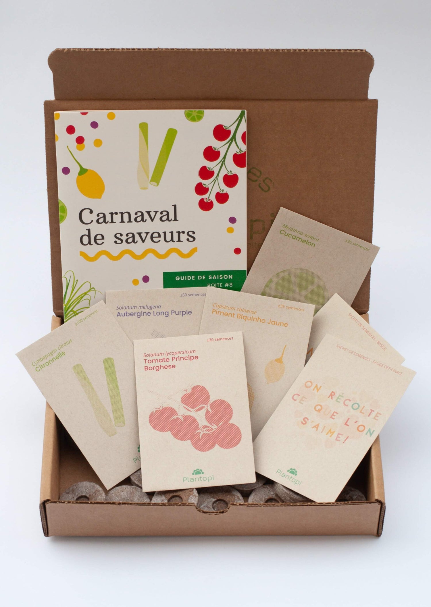 Boite Plantopi Carnaval de saveurs