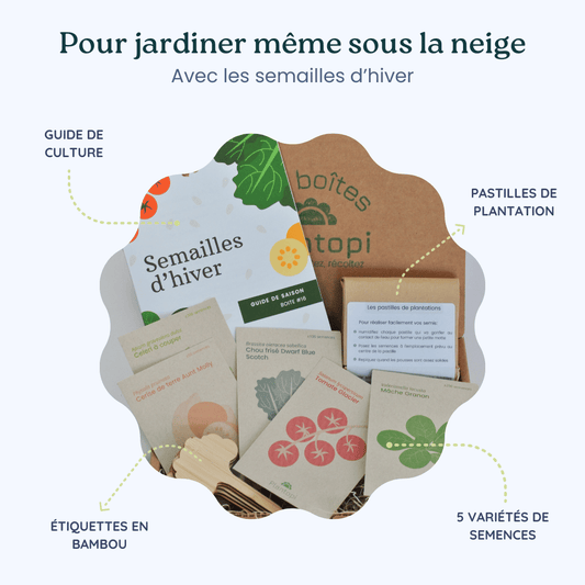 Coffret de jardinage "Semailles d'hiver"
