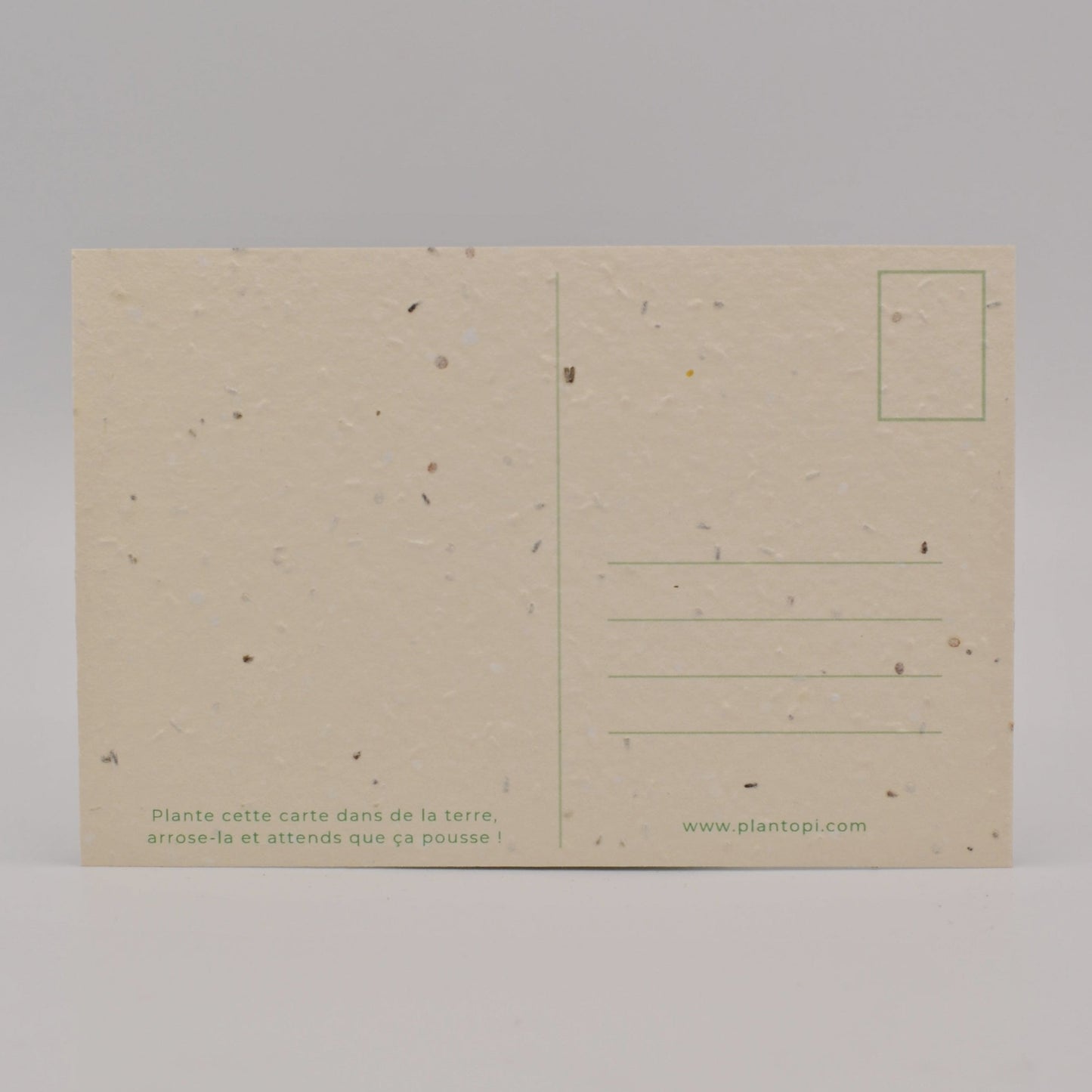 carte postale a semer verso