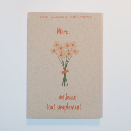 Sachet illustré Mere veilleuse