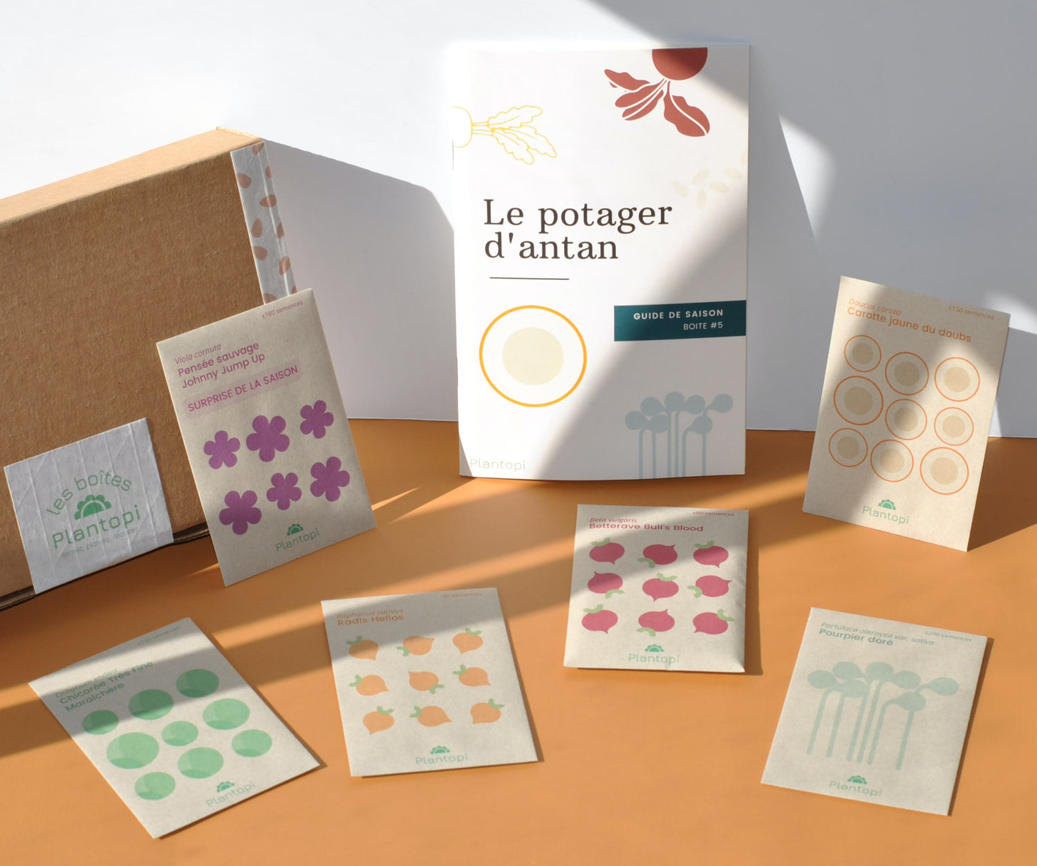 Coffret de semences ancestrales "Le potager d'antan"