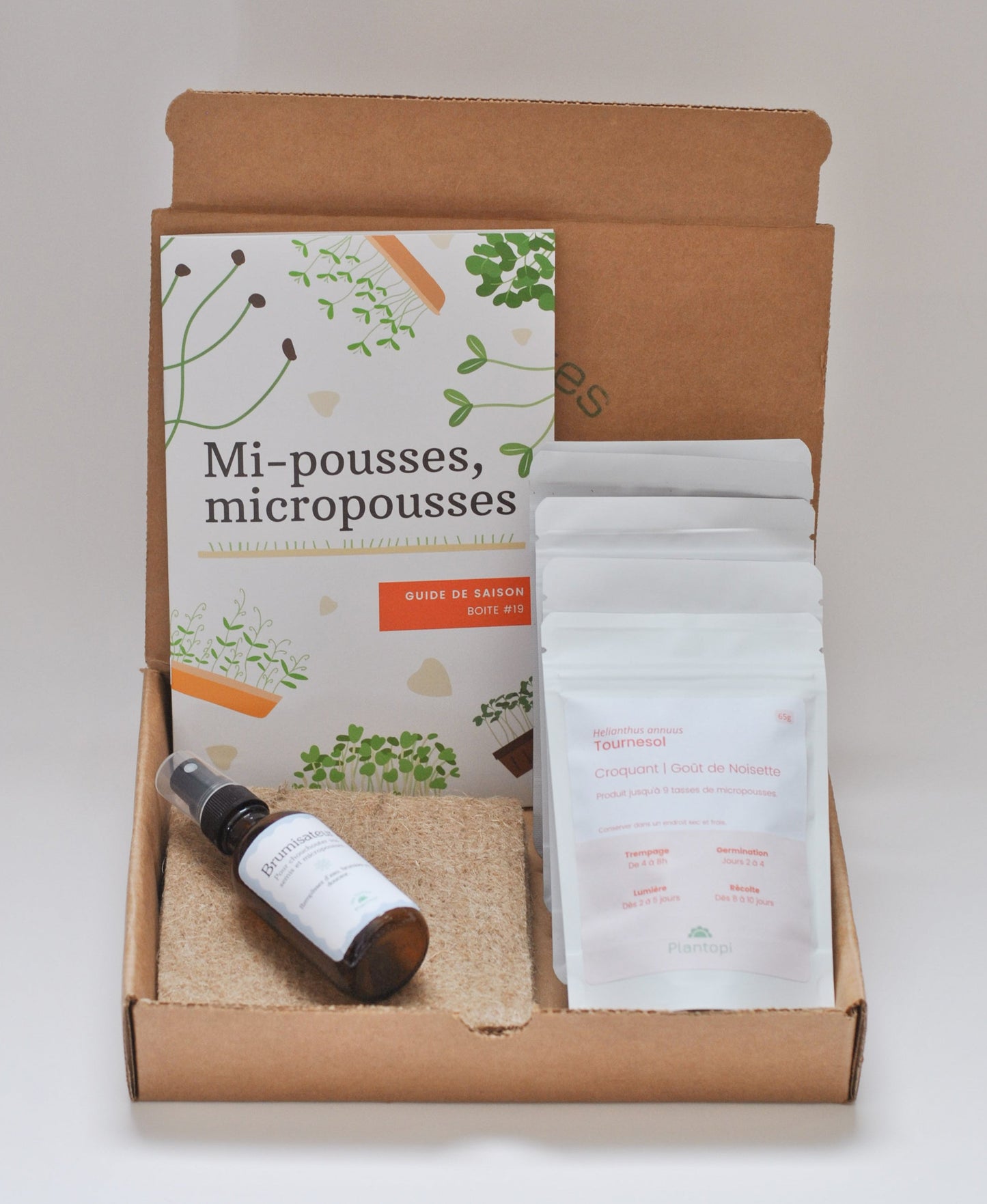 Coffret de culture "Mi-pousses, micropousses »