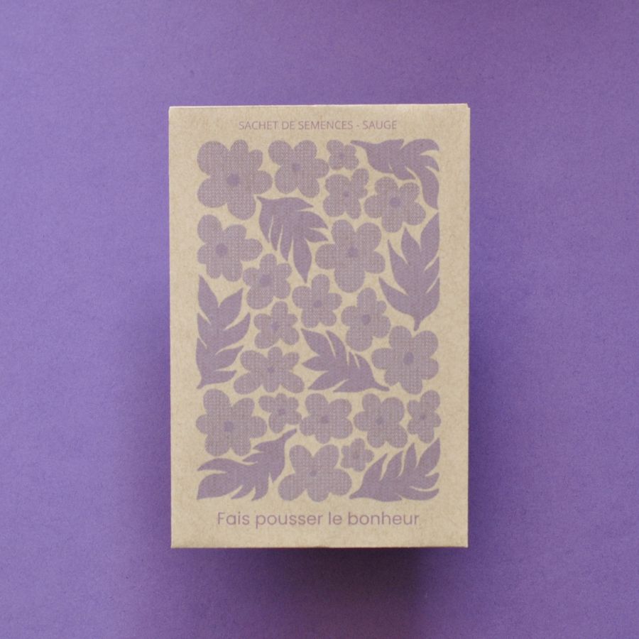 Sachets de semences illustré Fais pousser le bonheur