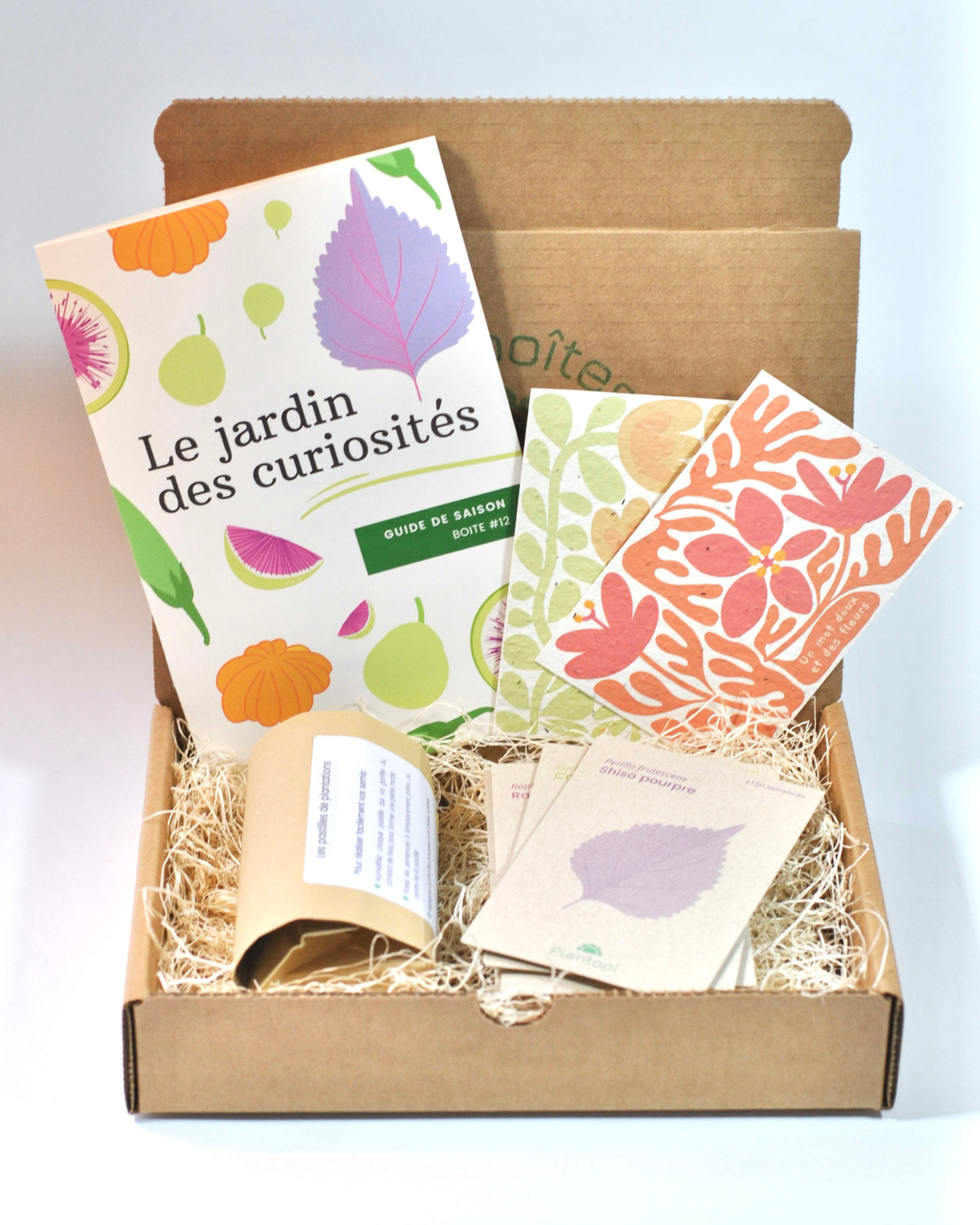 Coffret Le jardin des curiosités