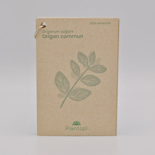 Sachet de semences d'origan commun