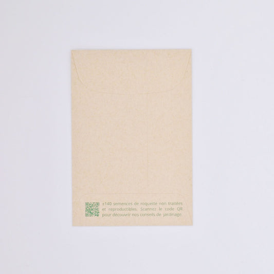 Sachet de semences à offrir "Un grand merci !" recto