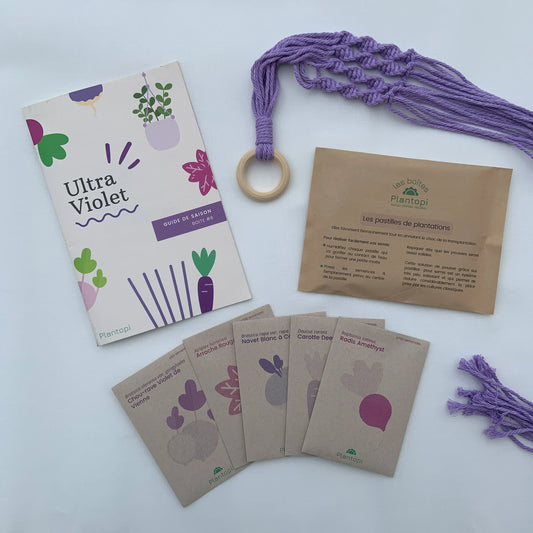 Ultra Violet : découvrez la nouvelle boîte Plantopi de l'été !