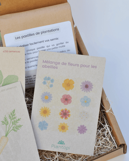Coffret de jardinage "Salutations au soleil"