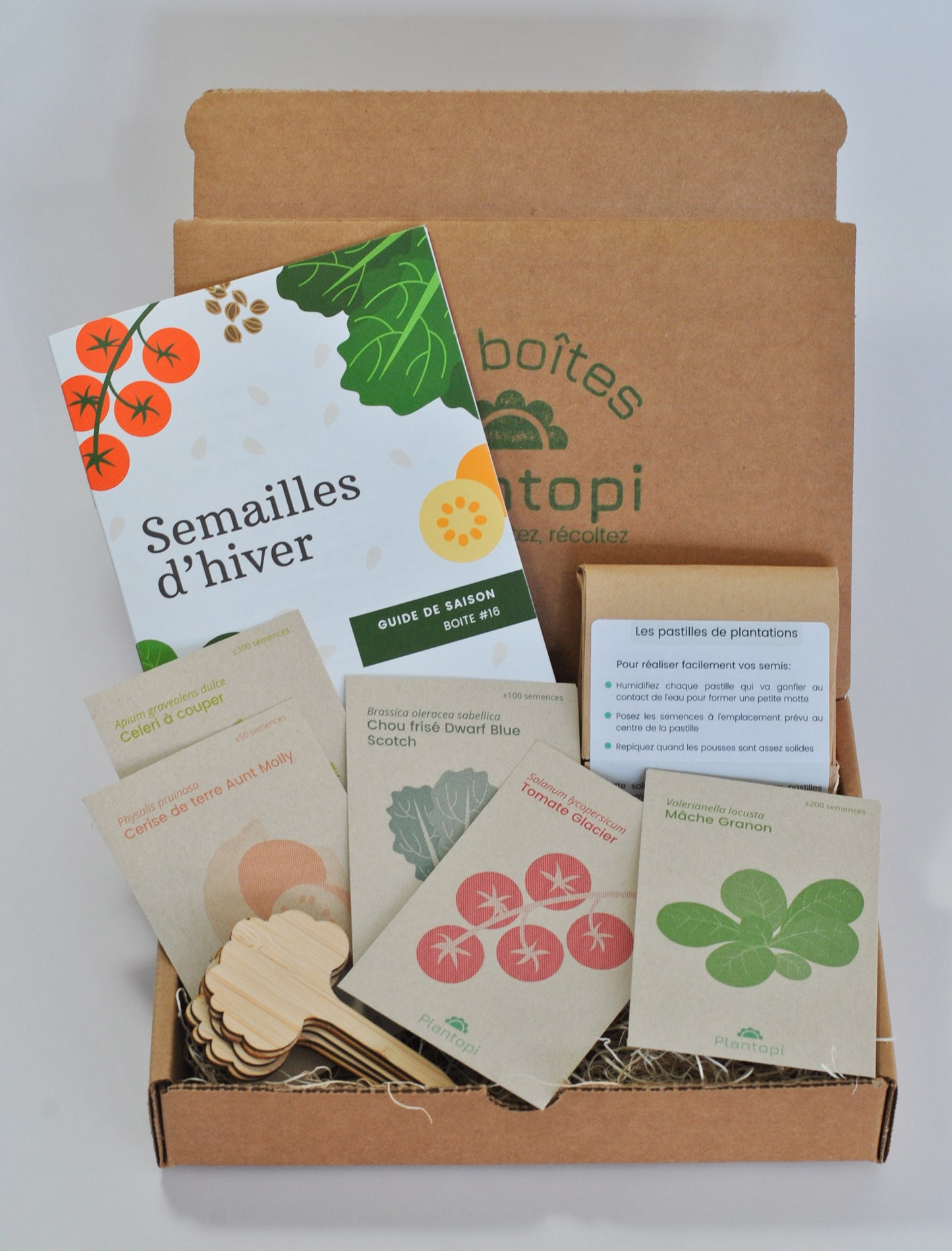 Coffret de jardinage "Semailles d'hiver"